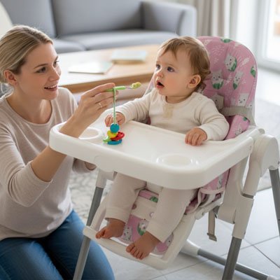 Coussin pour chaise haute | UltraConfort - Luxe de bebe