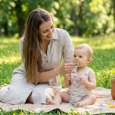 Attache tetine | Secure Baby - Luxe de bebe