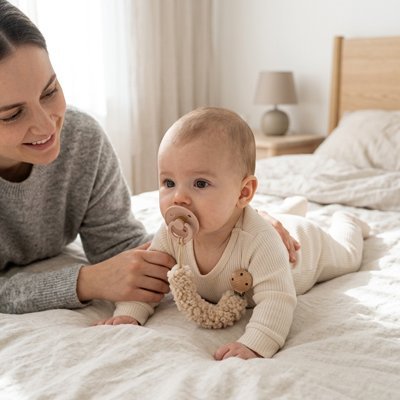 Attache tetine | Colorée Lavable - Luxe de bebe