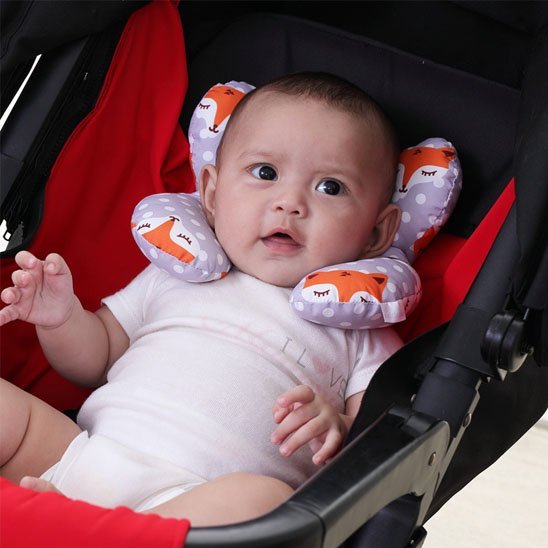 Cale tête bébé | Ergonomique Sécurité Route - Luxe de bebe