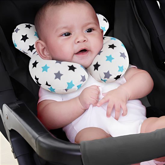 Cale tête bébé | Ergonomique Sécurité Route - Luxe de bebe