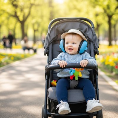 Casque anti bruit bébé | SleepGuard - Luxe de bebe