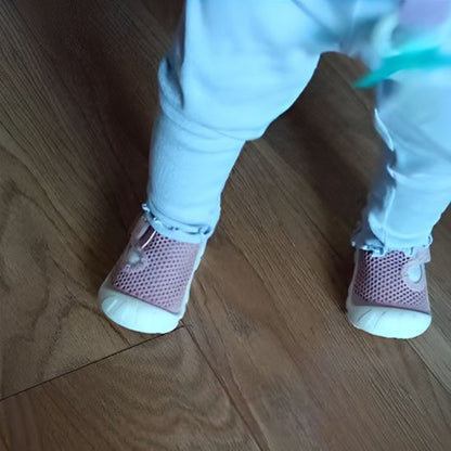 chaussure bebe rose