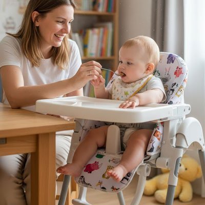 Coussin pour chaise haute | UltraConfort - Luxe de bebe