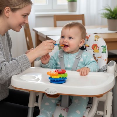 Coussin pour chaise haute | UltraConfort - Luxe de bebe