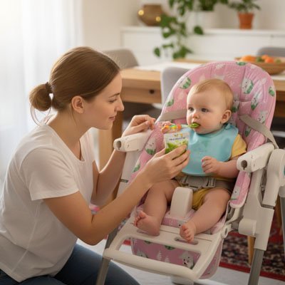 Coussin pour chaise haute | UltraConfort - Luxe de bebe