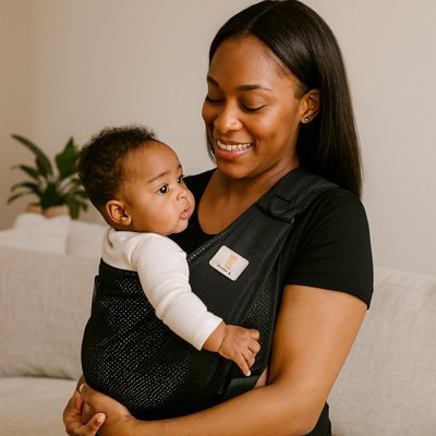 Echarpe de portage | Physiologique - Luxe de bebe