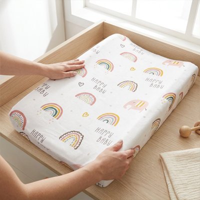 Housse matelas à langer | Douce et Imperméable - Luxe de bebe