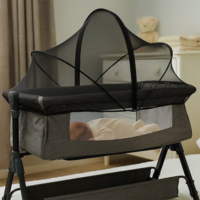 moustiquaire bebe lit noir