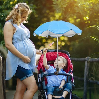 Ombrelle pour poussette | Protection UV Universelle - Luxe de bebe