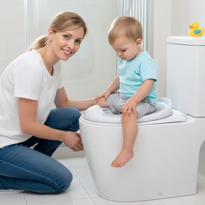 Réducteur de toilette | Confort Sécurisé - Luxe de bebe