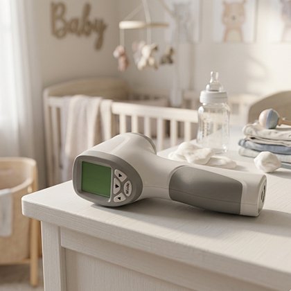 thermomètre frontal bebe